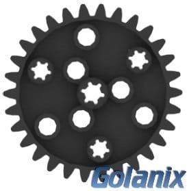 גלגל שיניים גדול - L-Gear